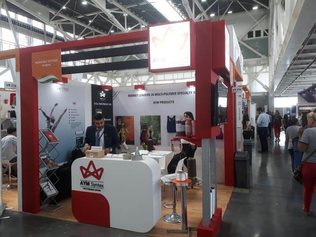 Exhibition Booth at Colombiatex, Colombia 2019